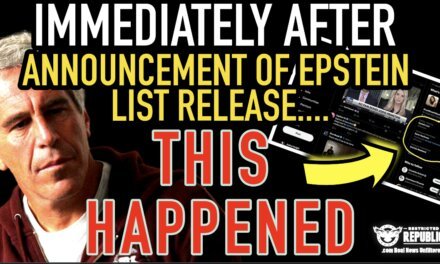 Immediately After Announcement Of Pam Bondi Epstein List Release, THIS HAPPENED… Coincidence?